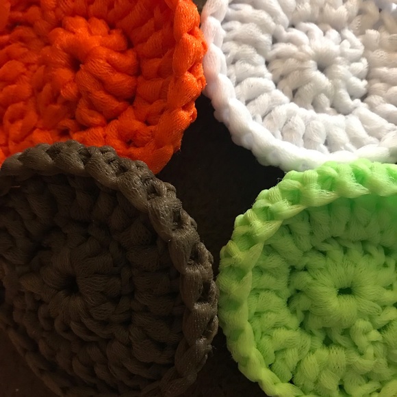 Handmade by Me Other - Crochet Dish-Pan-Skin Exfoliating Scrubbies